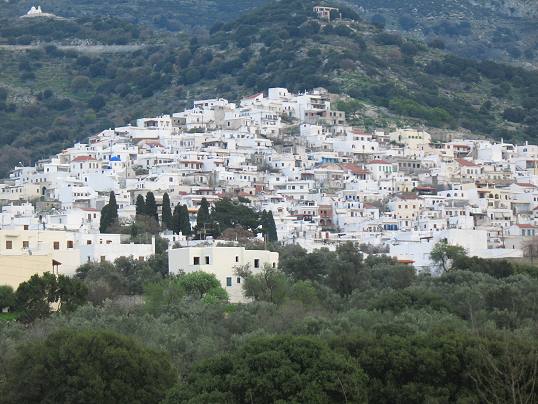 Filoti Village Naxos Island Greece